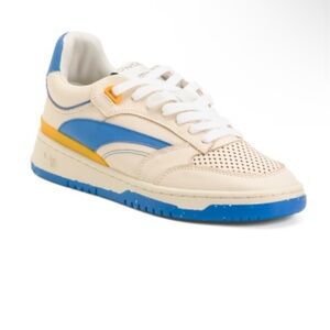 NEW ONCEPT  Blue Leather Preston Sneakers Sz 6.5, 7, 8